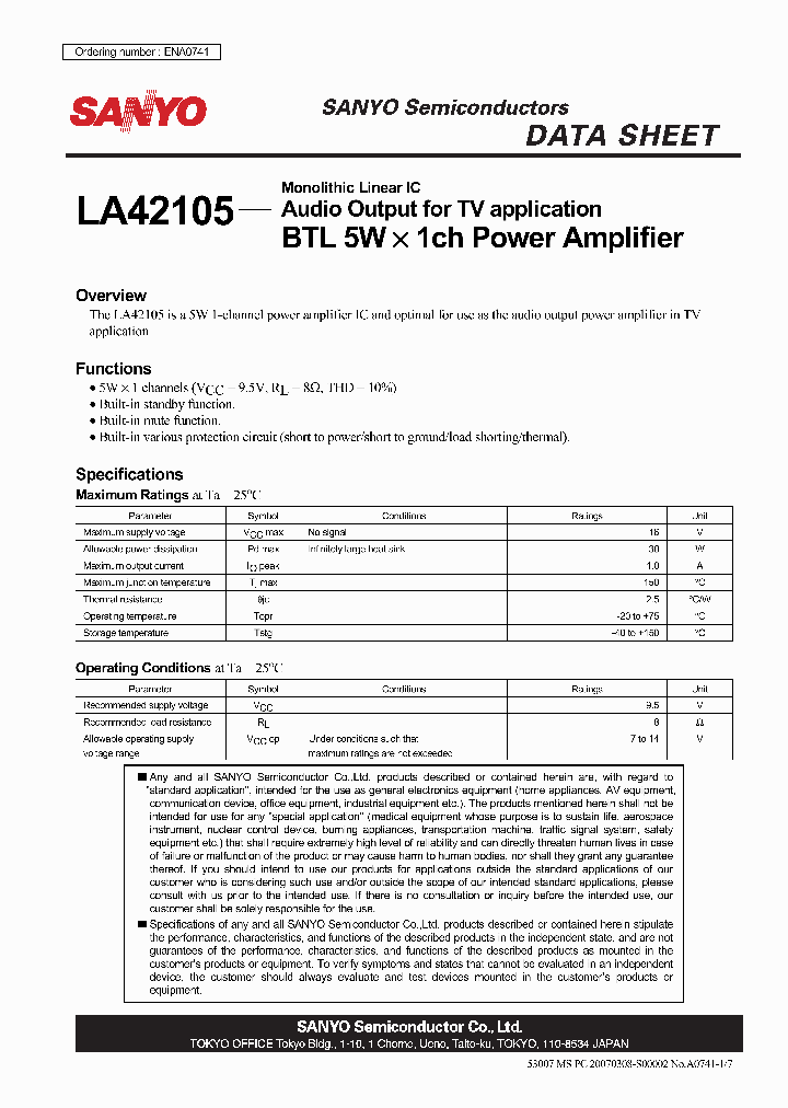 LA42105_4103324.PDF Datasheet