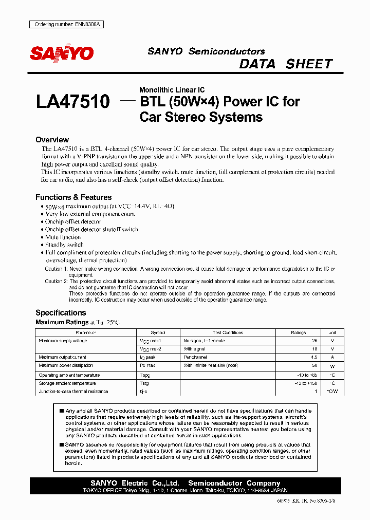 LA47510_4115276.PDF Datasheet