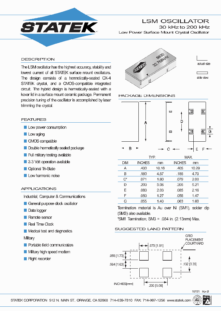 LSM_4102880.PDF Datasheet