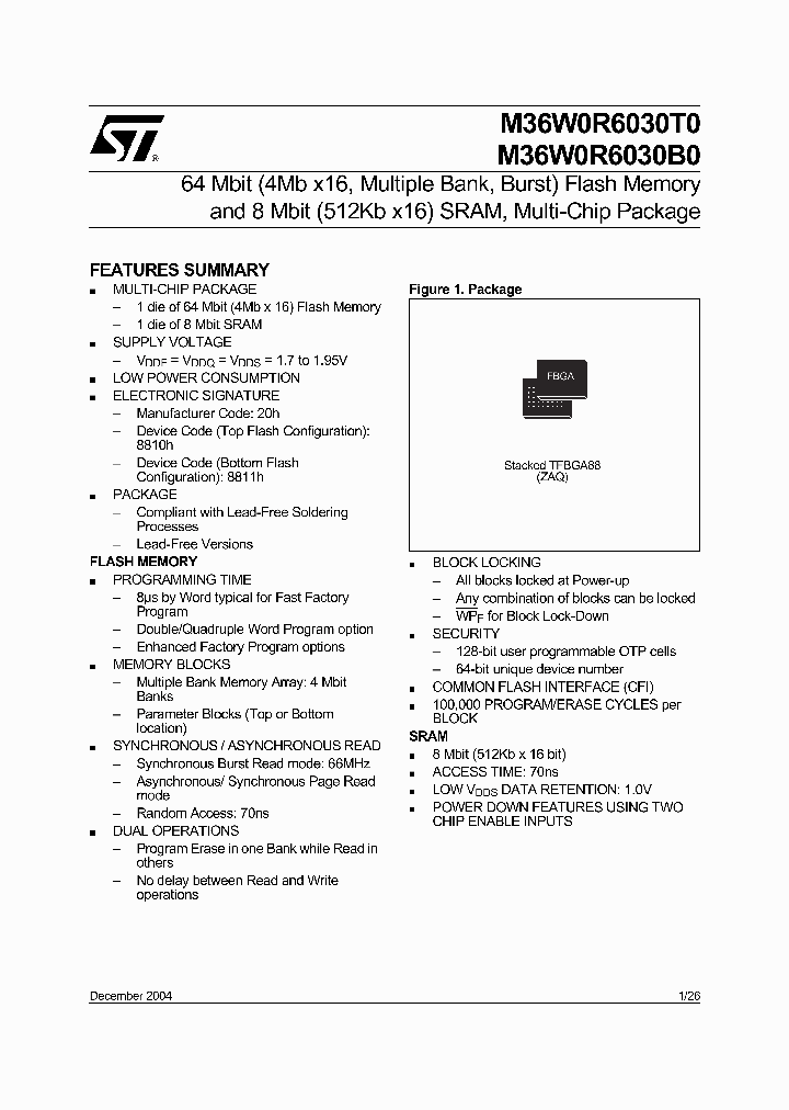 M36W0R6030T0ZAQ_4132694.PDF Datasheet