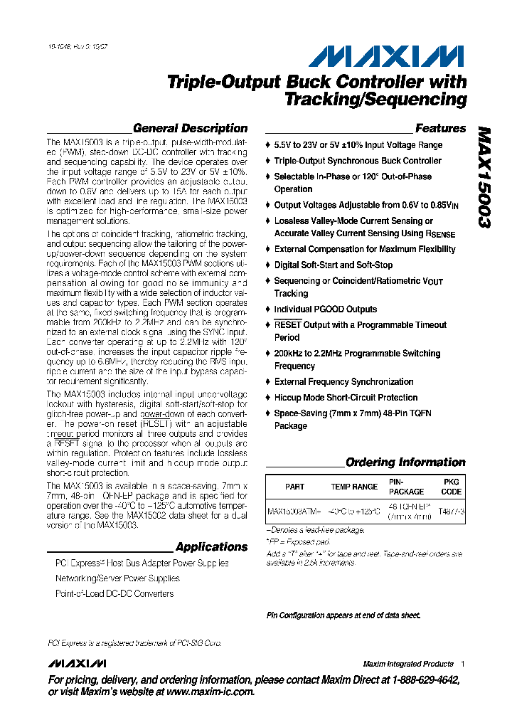 MAX15003_4106457.PDF Datasheet