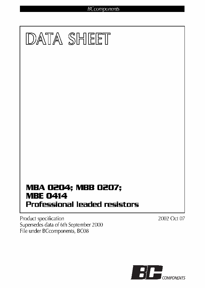 MBB0207_4160963.PDF Datasheet