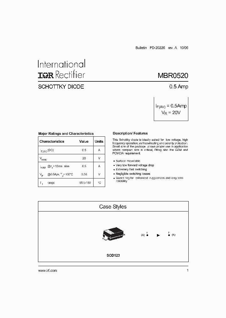 MBR0520_4157974.PDF Datasheet