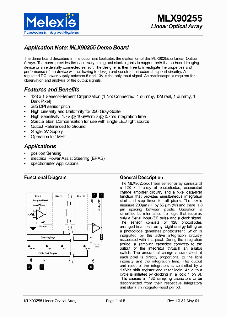 MLX90255_4140479.PDF Datasheet