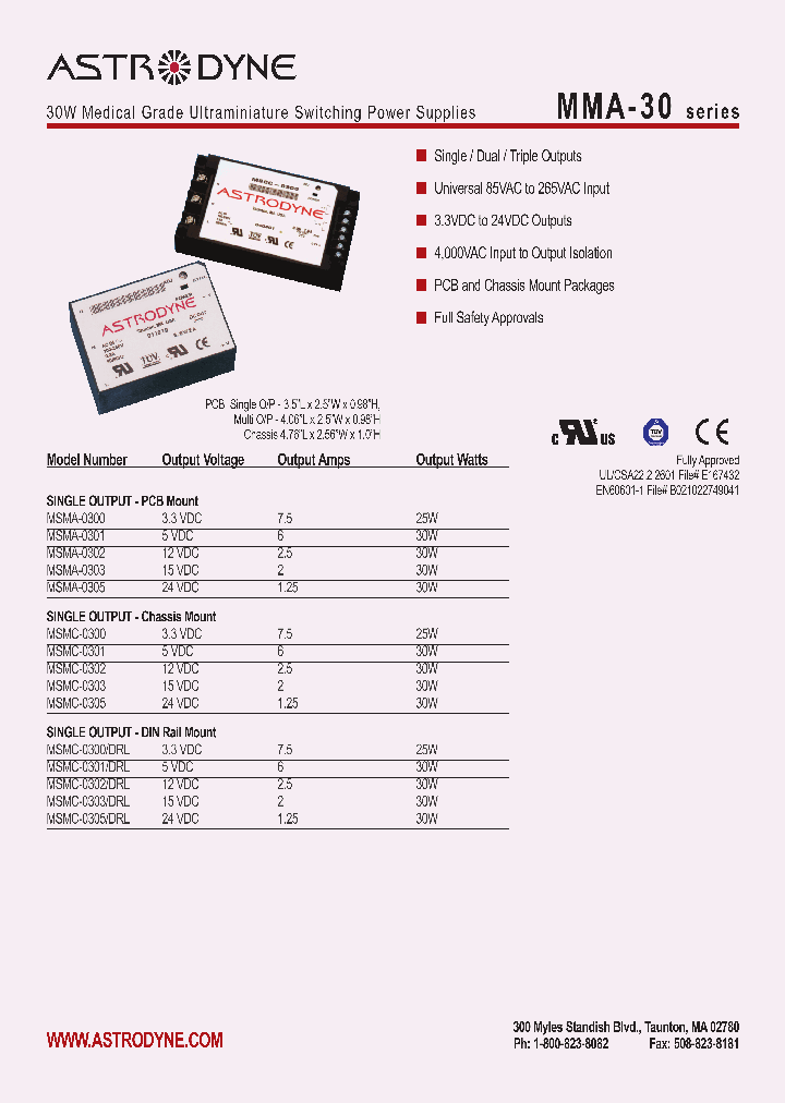 MSMA-0300_4134083.PDF Datasheet