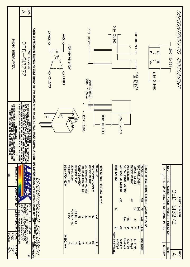 OED-SI3272_4130424.PDF Datasheet