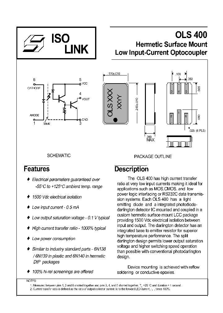OLS400_4113590.PDF Datasheet