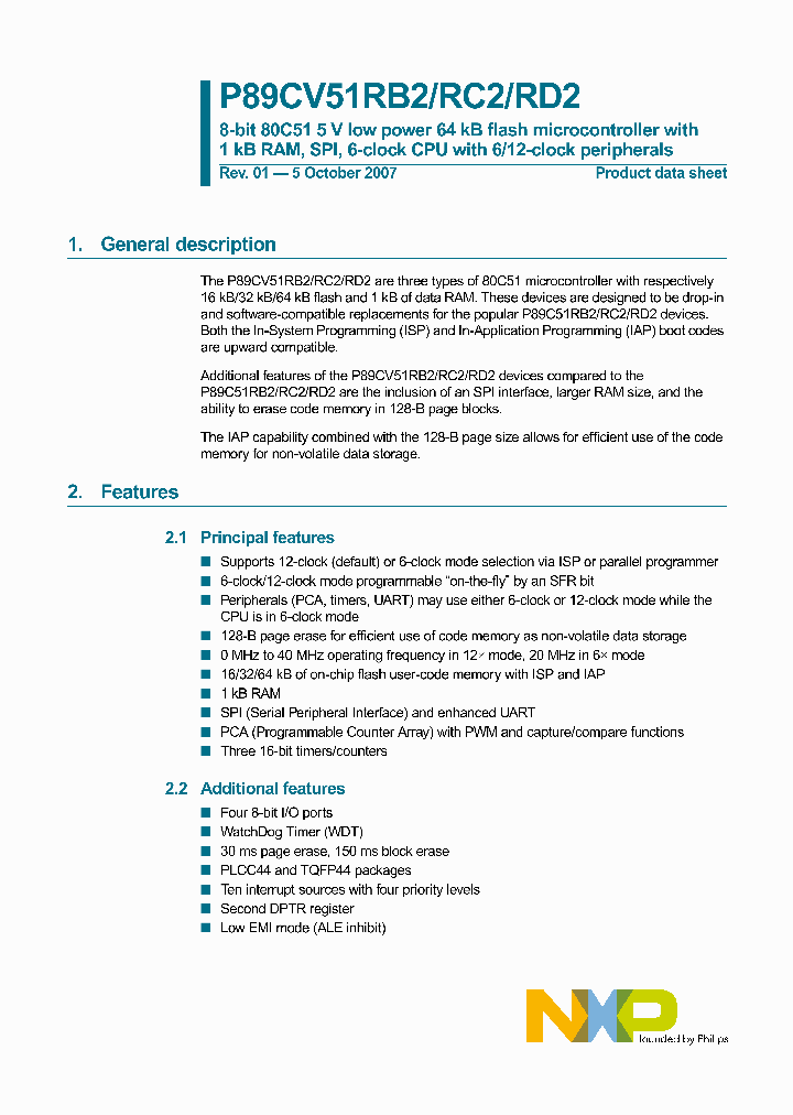 P89CV51RD2_4128160.PDF Datasheet