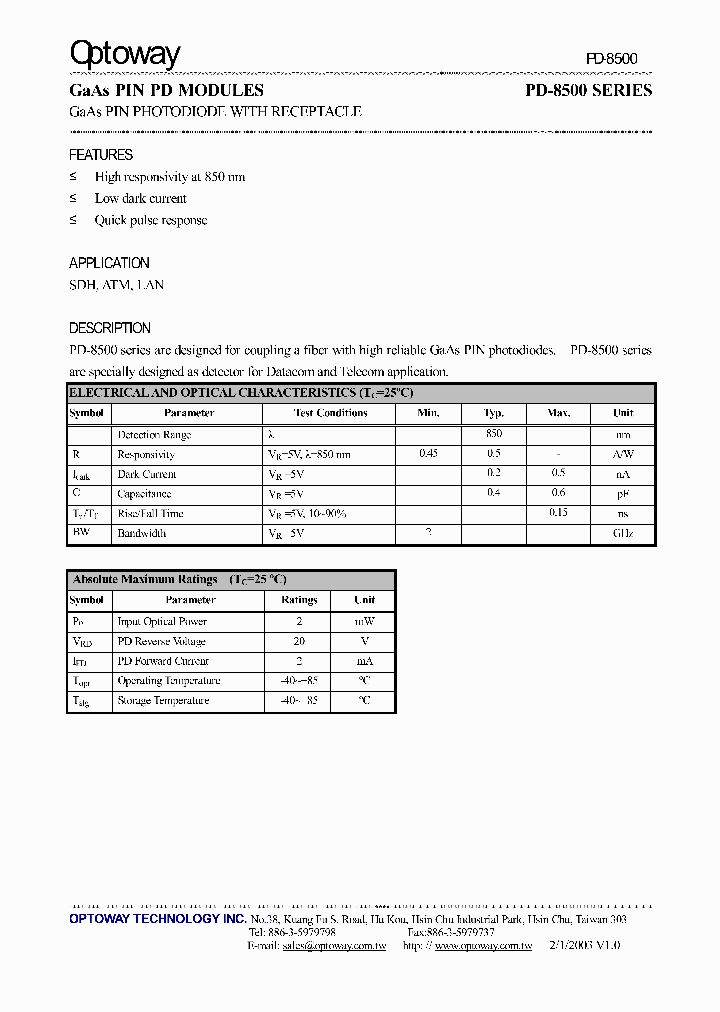 PD-8500_4118269.PDF Datasheet