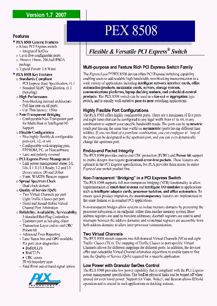 PEX8508_4114466.PDF Datasheet