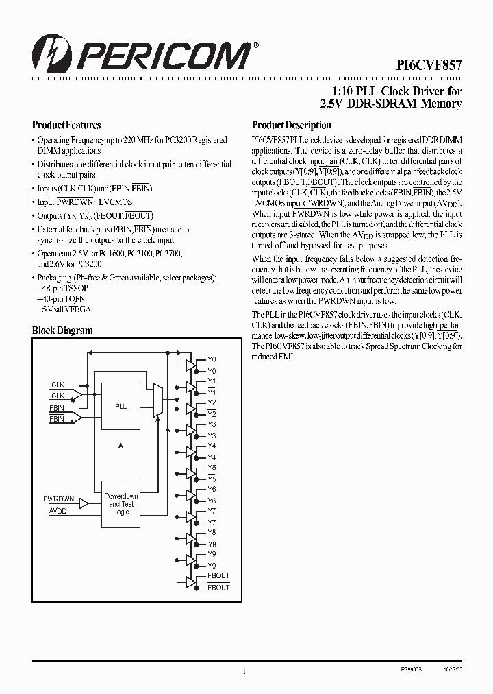 PI6CVF857_4105658.PDF Datasheet