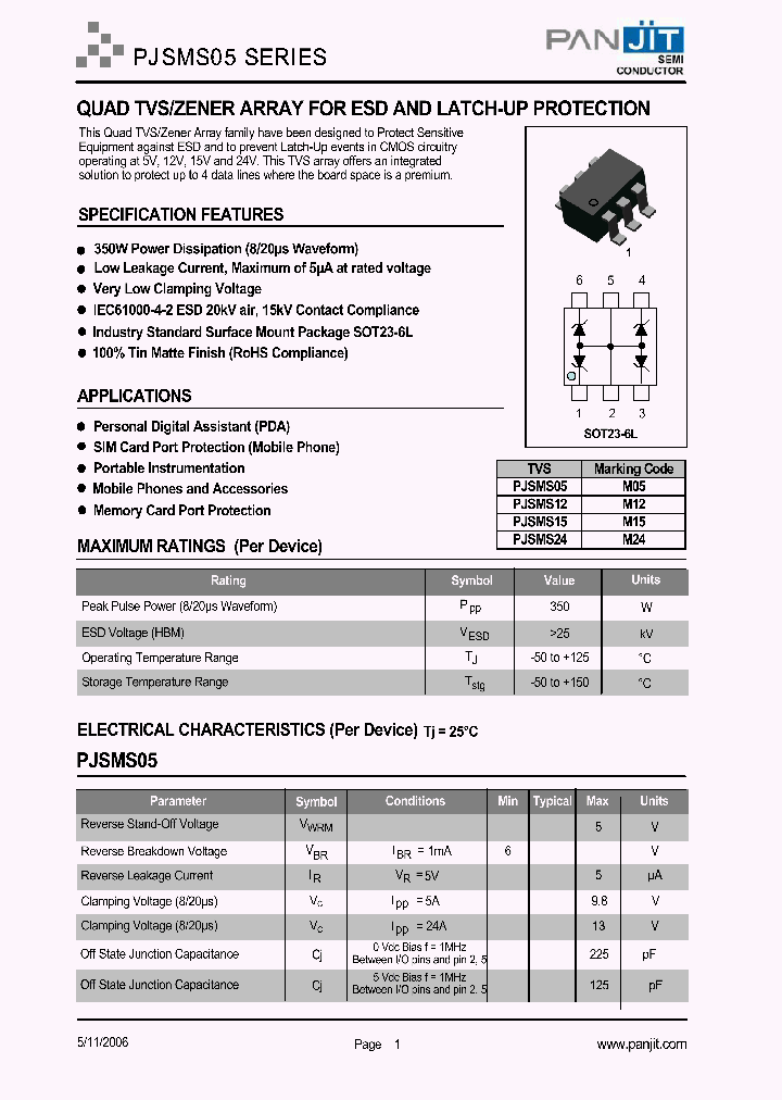 PJSMS24_4120173.PDF Datasheet