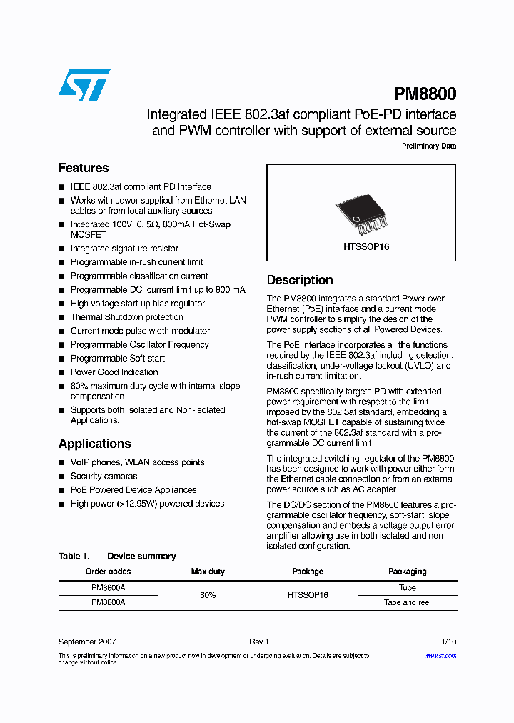 PM8800_4116384.PDF Datasheet