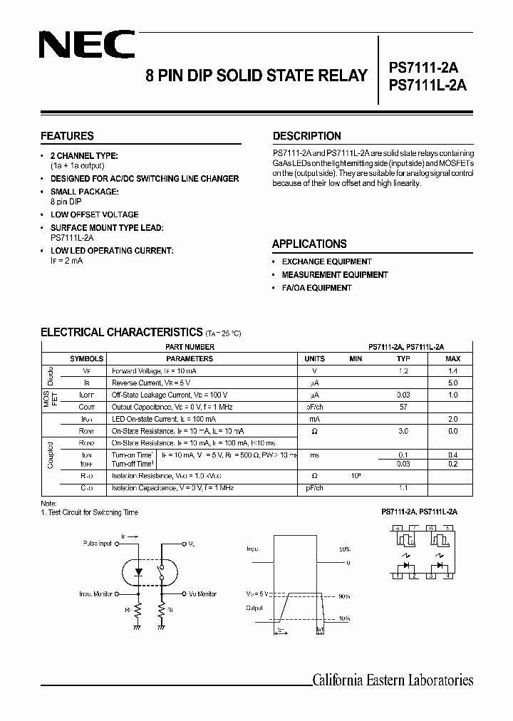 PS7111-2A01_4124164.PDF Datasheet