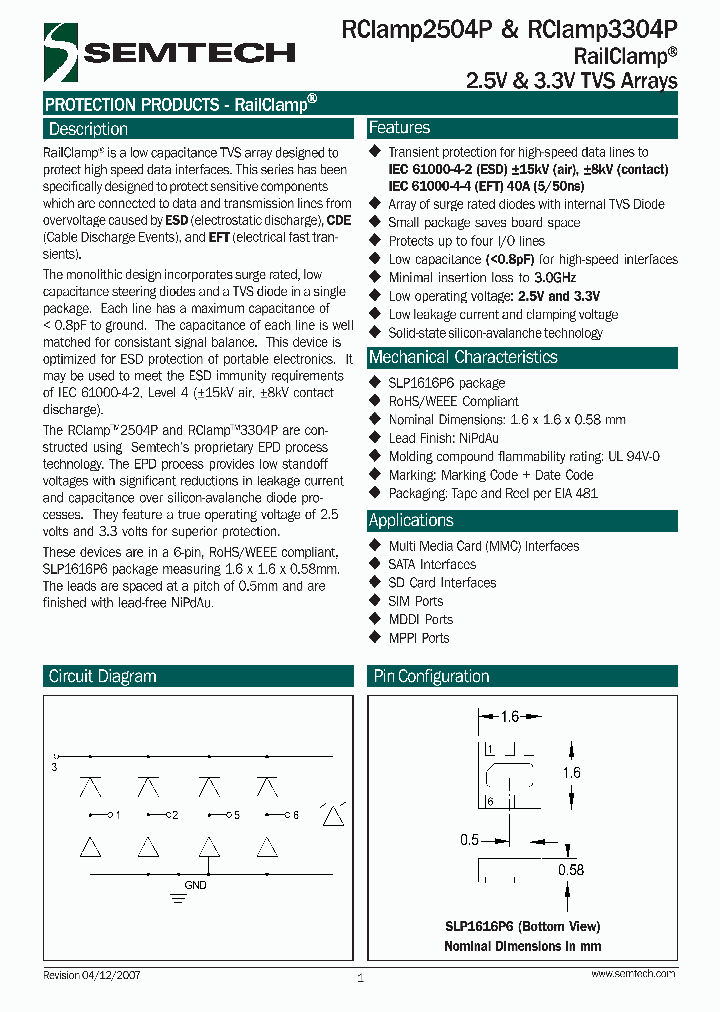 RCLAMP3304PTCT_4131787.PDF Datasheet