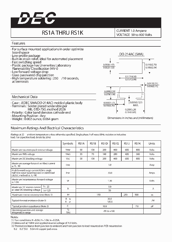 RS1A_4114299.PDF Datasheet