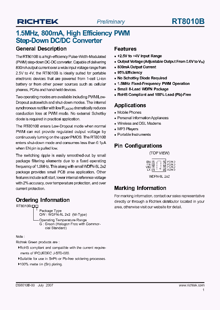 RT8010BGQW_4121179.PDF Datasheet