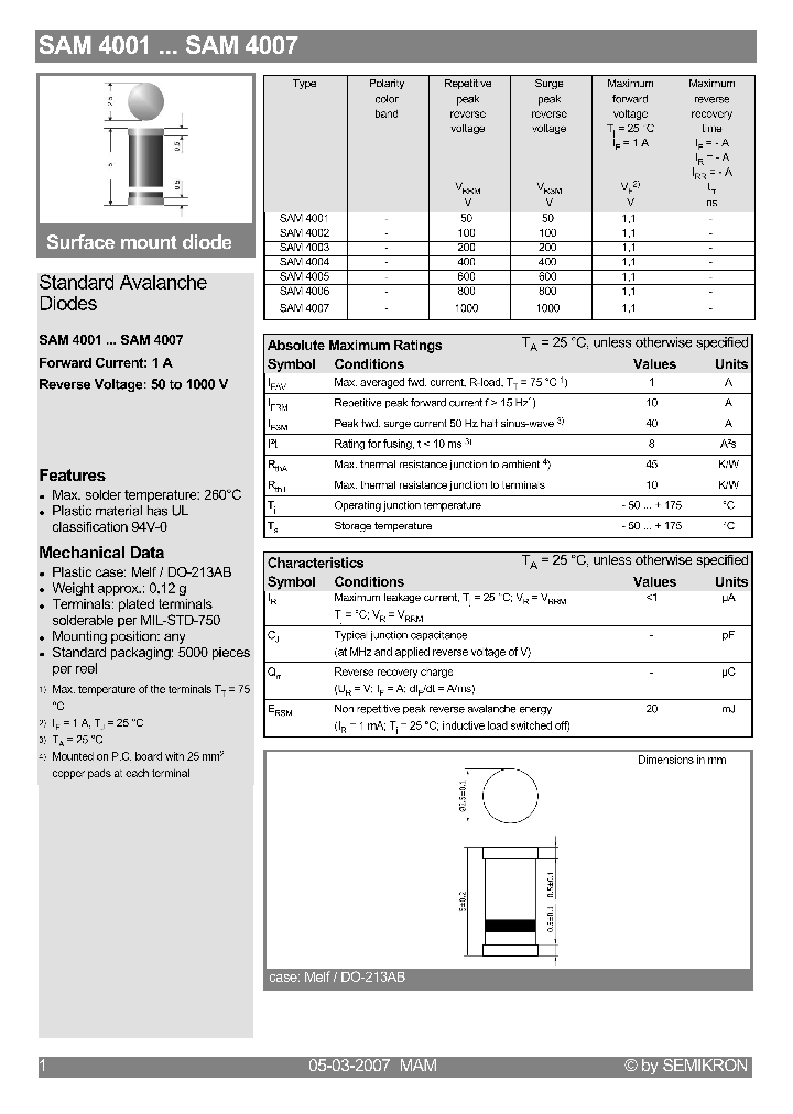 SAM4001_4130625.PDF Datasheet