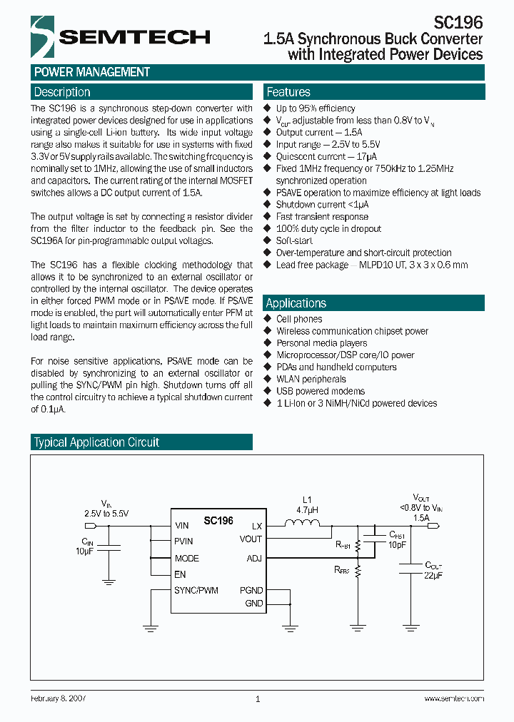 SC196ULTRT_4123394.PDF Datasheet