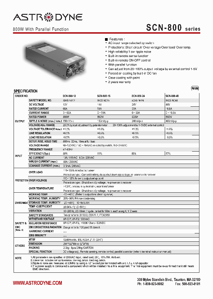 SCN-800-24_4133849.PDF Datasheet