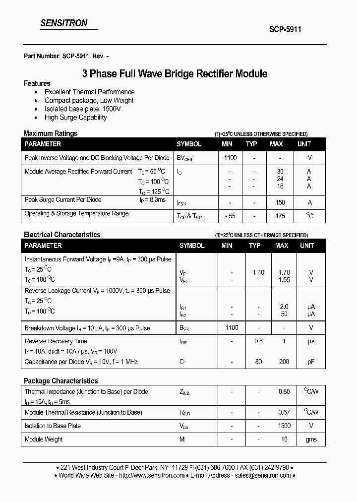 SCP-5911_4131110.PDF Datasheet
