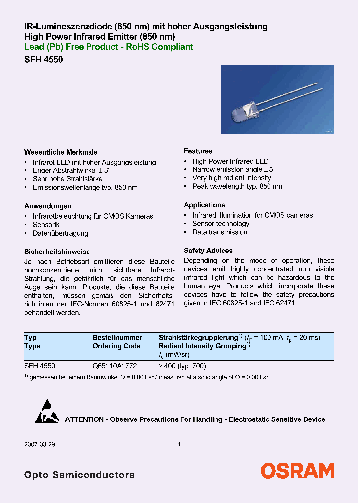 SFH4550_4130065.PDF Datasheet