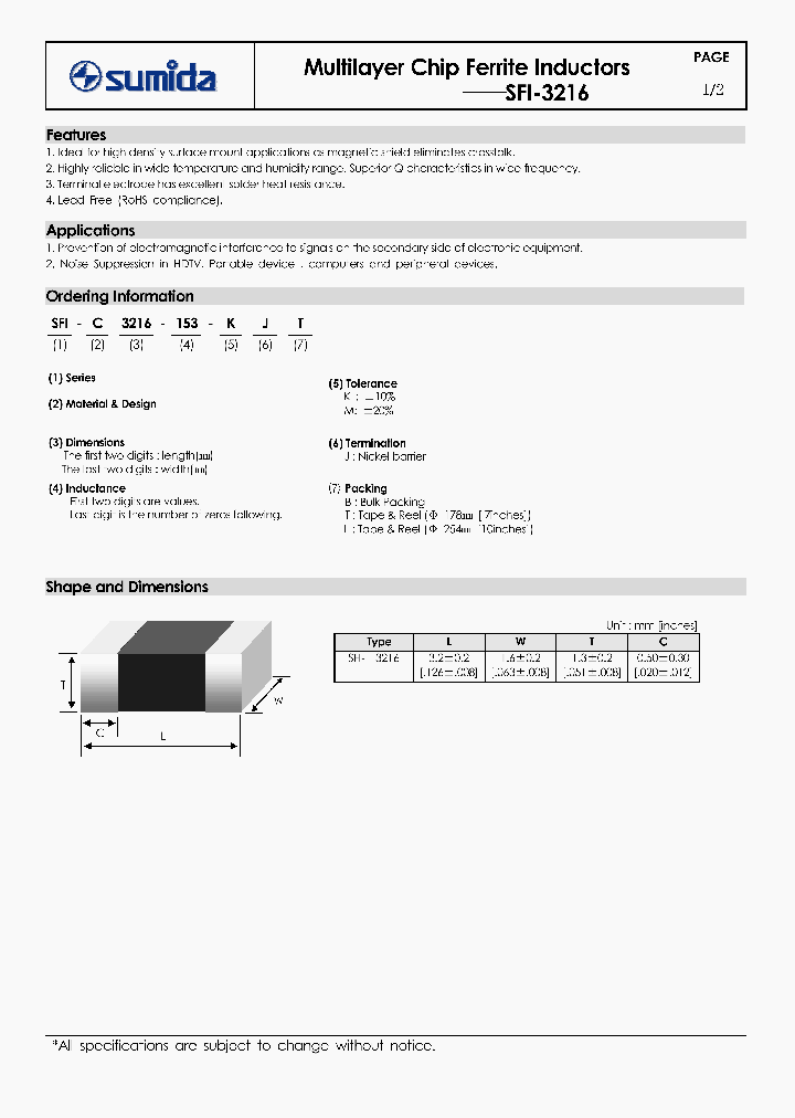 SFI-A3216-820_4137005.PDF Datasheet