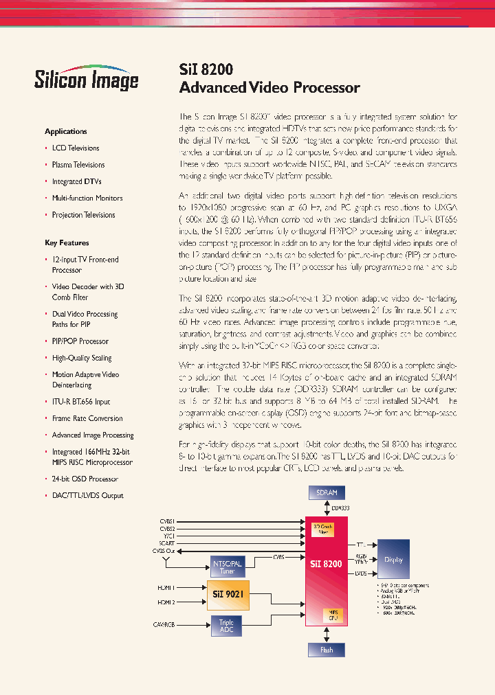 SII8200_4130594.PDF Datasheet