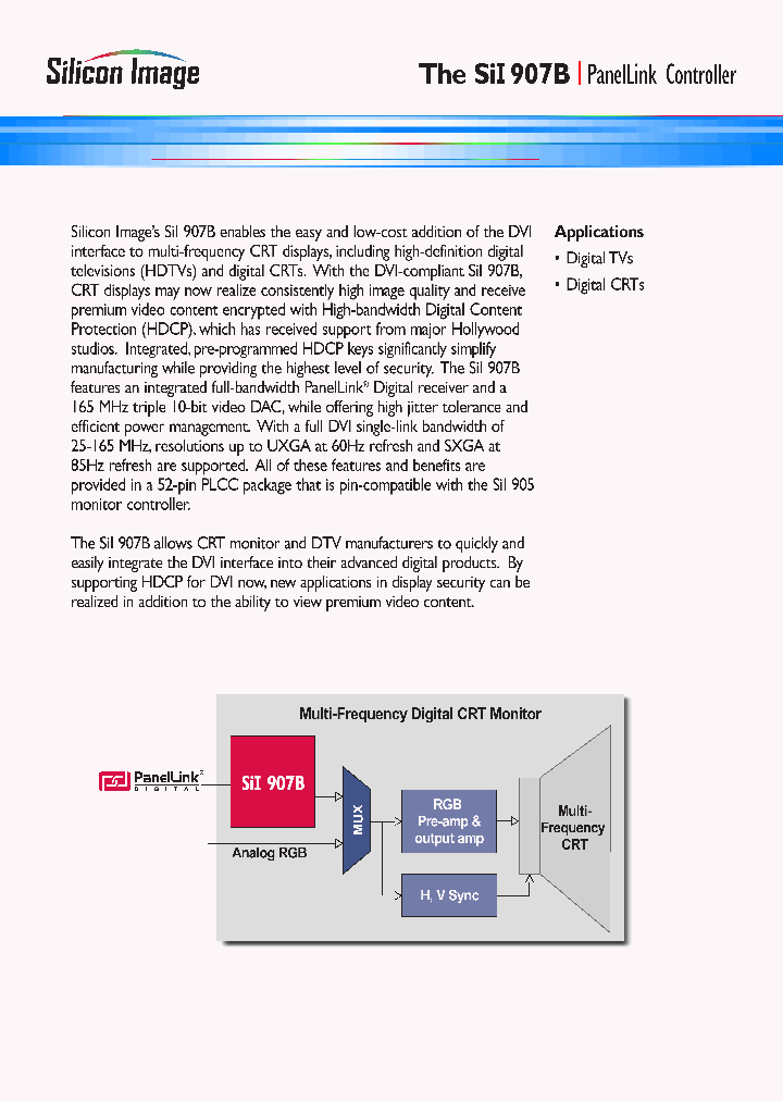 SII907B_4130358.PDF Datasheet