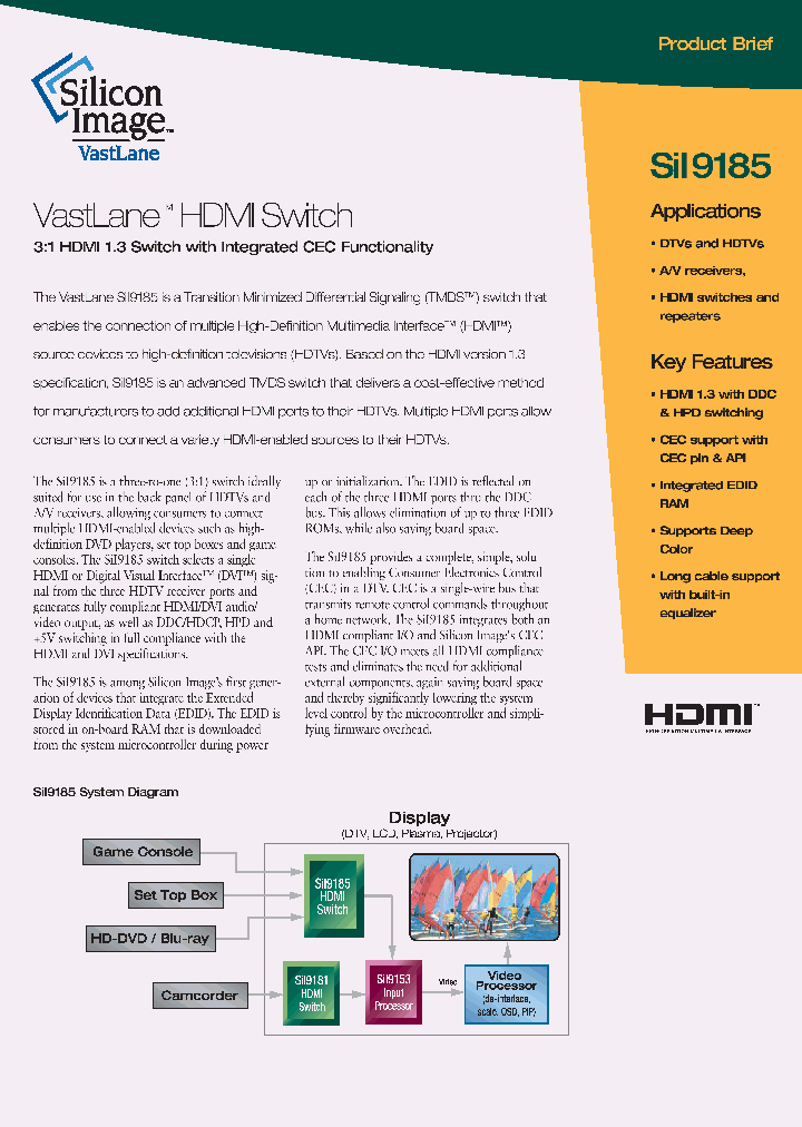 SII9185_4115784.PDF Datasheet