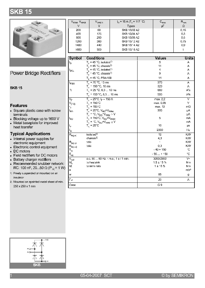 SKB15_4111983.PDF Datasheet