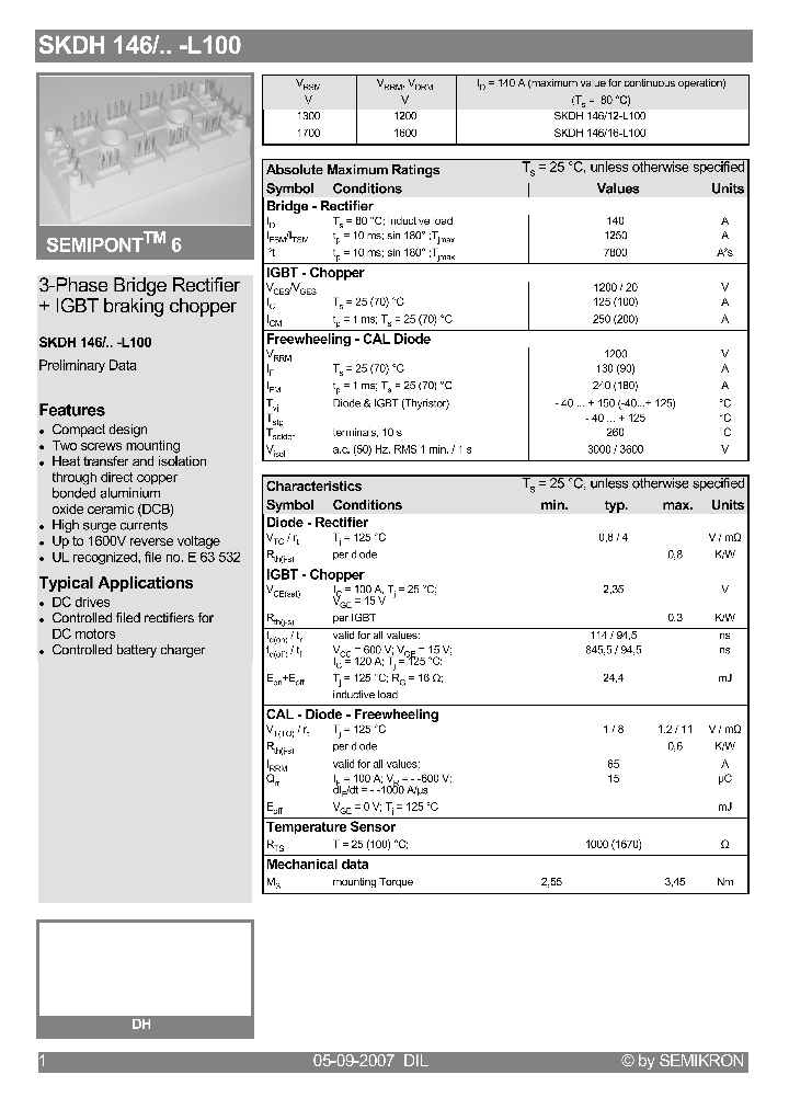 SKDH146-L100_4127390.PDF Datasheet