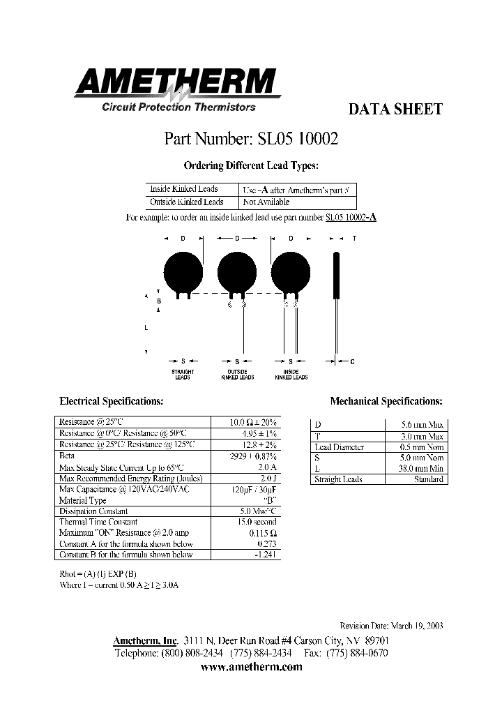 SL0510002_4133810.PDF Datasheet