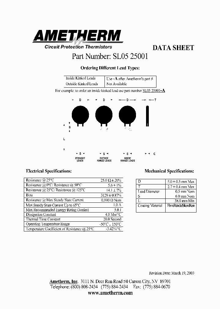 SL0525001_4133804.PDF Datasheet