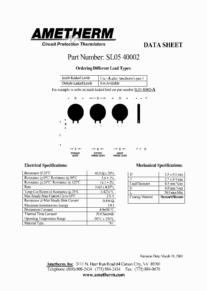 SL0540002_4133801.PDF Datasheet