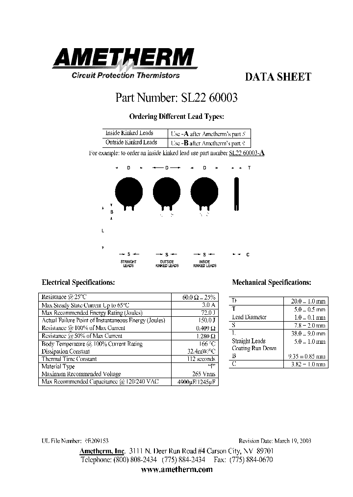 SL2260003_4132889.PDF Datasheet