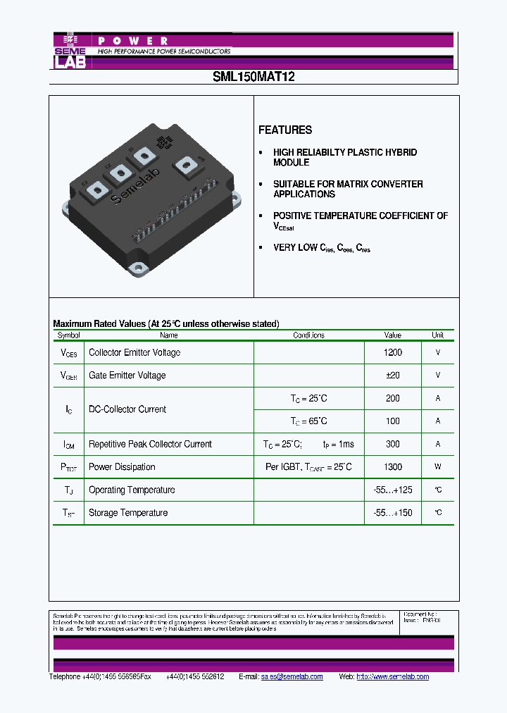 SML150MAT12_4160770.PDF Datasheet