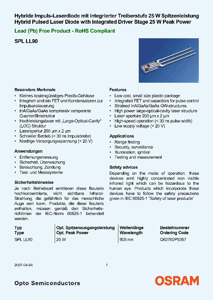 SPLLL90_4117110.PDF Datasheet