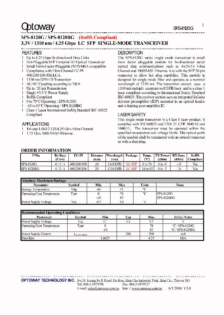 SPS-8120BG_4128616.PDF Datasheet