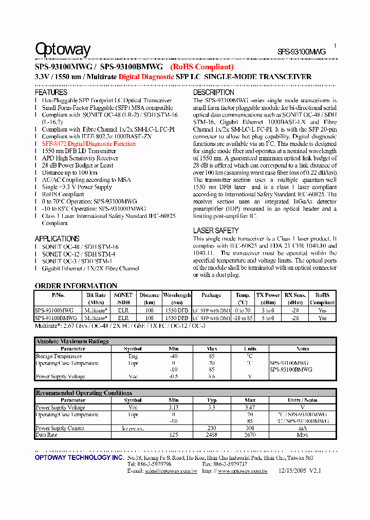 SPS-93100MWG_4124375.PDF Datasheet
