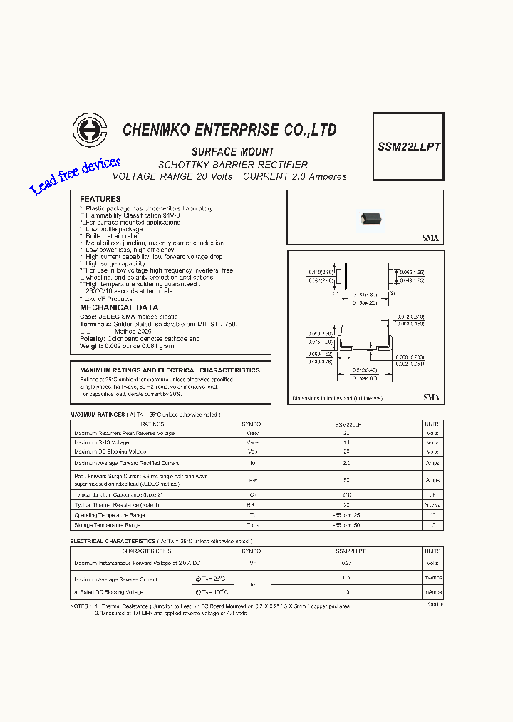 SSM22LLPT_4117771.PDF Datasheet