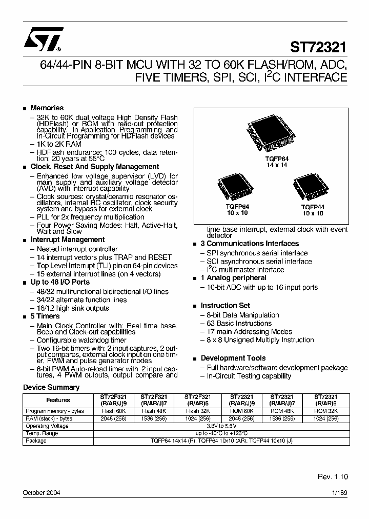 ST72F321AR_4146856.PDF Datasheet