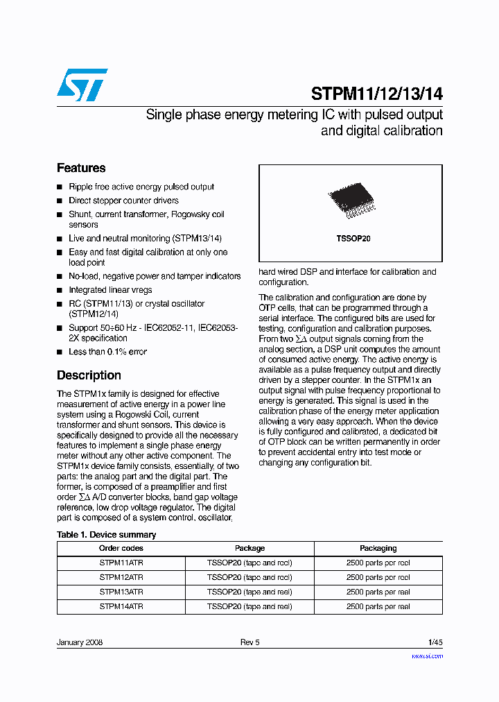 STPM1108_4153317.PDF Datasheet