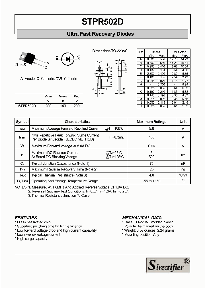 STPR502D_4160721.PDF Datasheet
