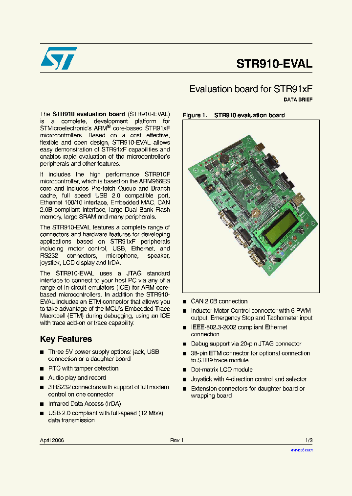 STR910-EVAL_4130346.PDF Datasheet