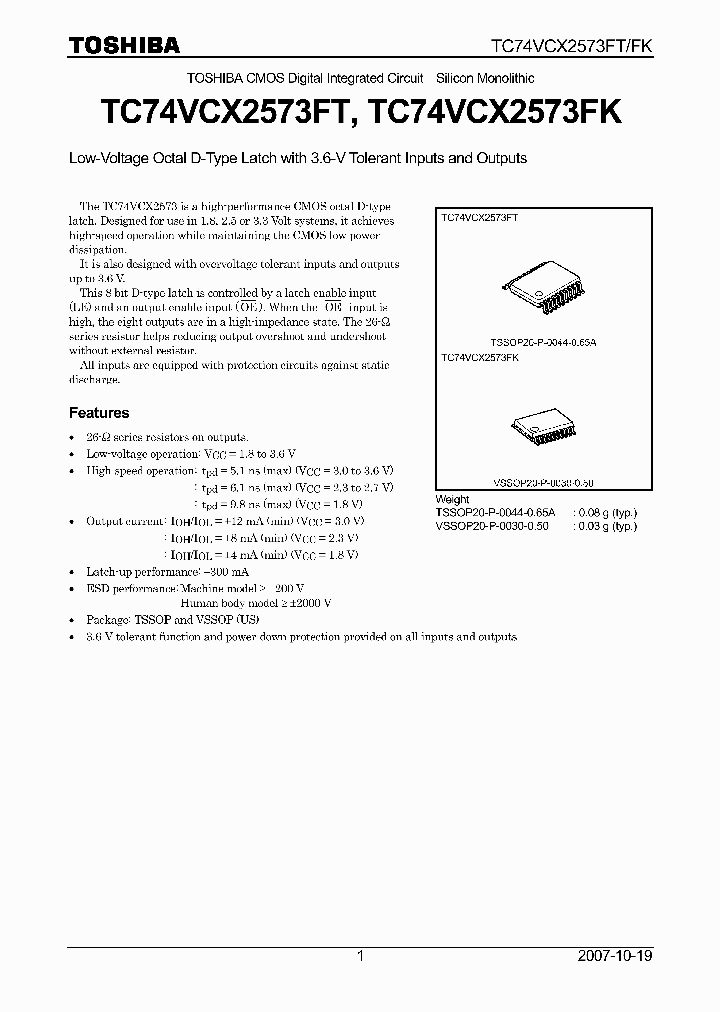 TC74VCX2573FT07_4132809.PDF Datasheet