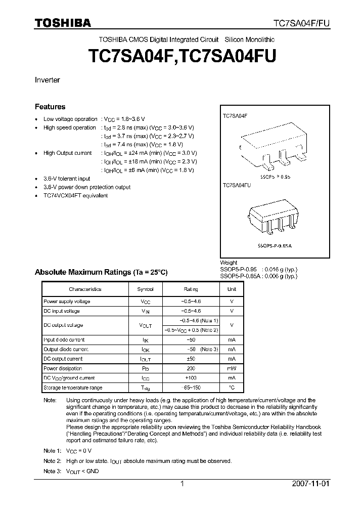 TC7SA04F07_4133172.PDF Datasheet