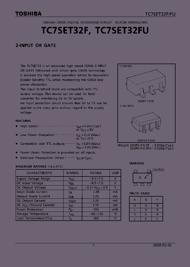 TC7SET32F06_4133155.PDF Datasheet