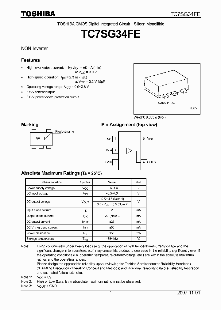 TC7SG34FE_4125187.PDF Datasheet