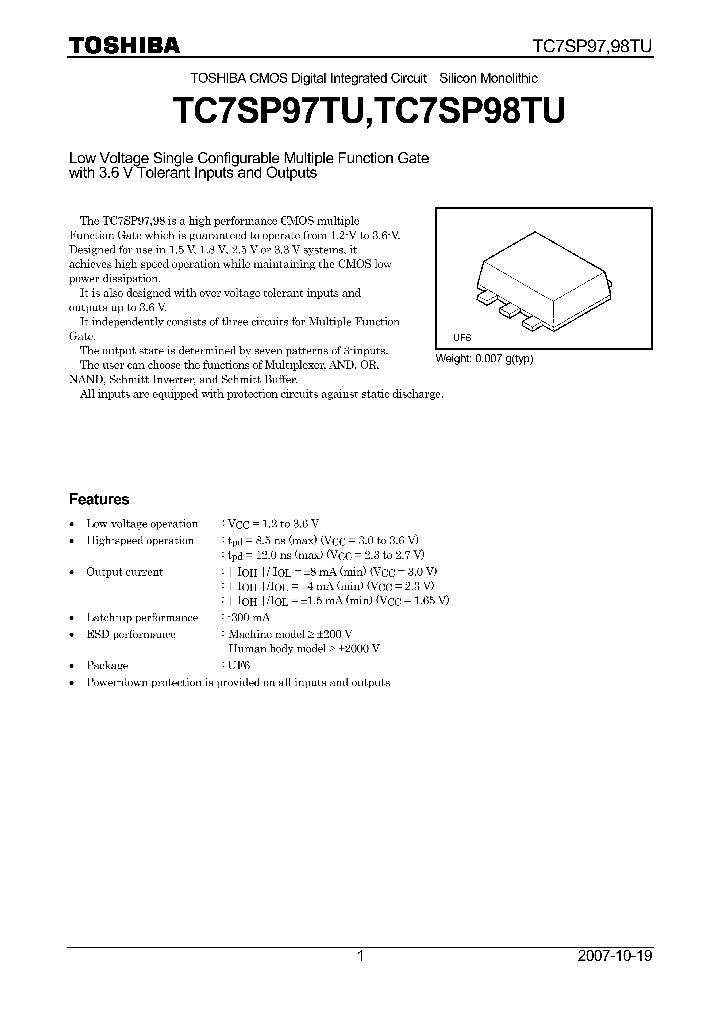 TC7SP98TU_4125165.PDF Datasheet